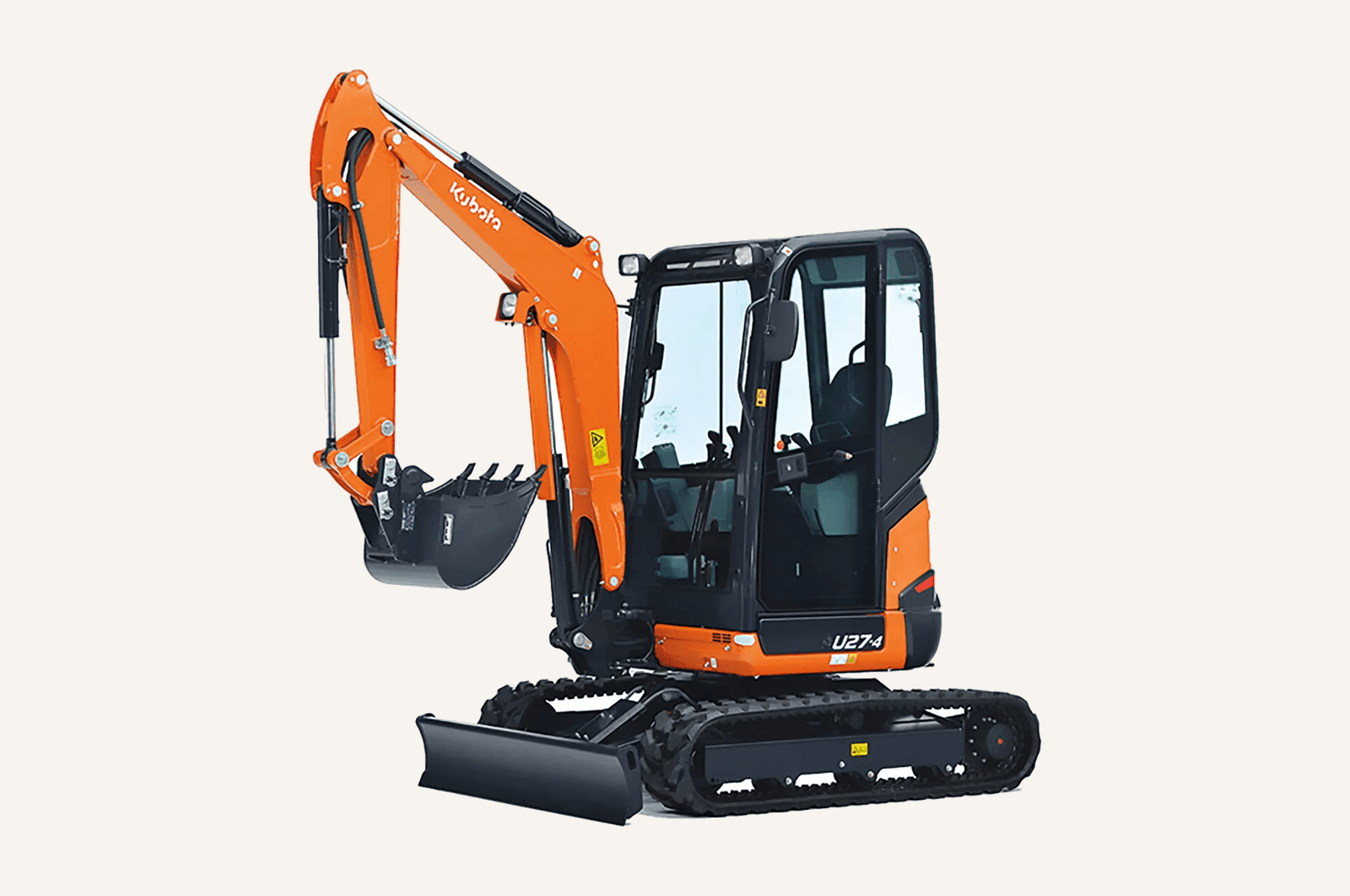 Kubota U27-4 mini excavator — construction machinery finance